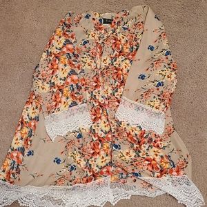 Floral Kimono